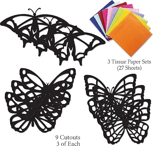 Miniatura 3 de VHALE 3 juegos de huevos de Pascua, animales, mariposa, Halloween, corazón, cruz, copo de nieve, diseño patriótico, efecto vidrieras.