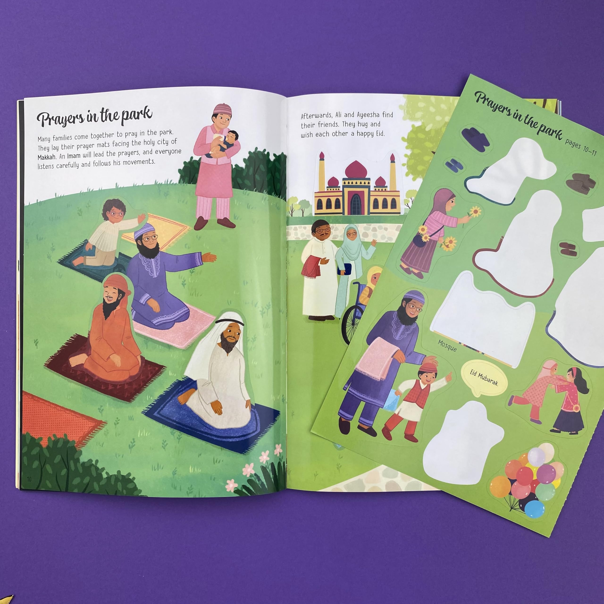 Little First Stickers Eid: A Sticker Book About Celebrating Ramadan and Eid with Family for Children (Ages 3-5)