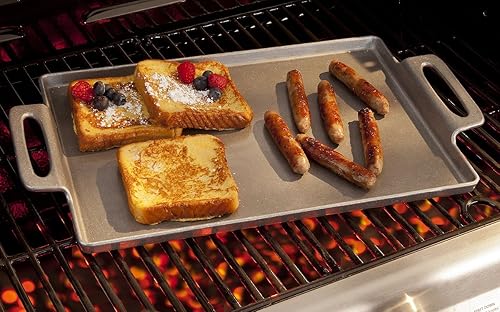 Miniatura 9 de Wilton Armetale Gourmet Grillware - Plancha con asas, 18.5 pulgadas