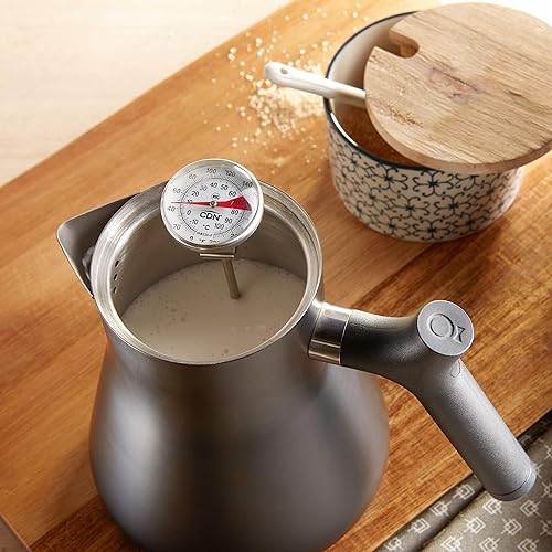 Miniatura 9 de CDN ProAccurate Termómetro de espuma de lectura instantánea para bebidas con clip para medición precisa de temperatura, vástago de acero inoxidable