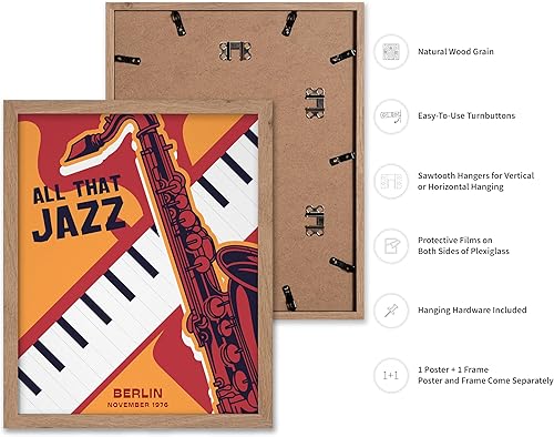 Vista 275 de Poster Master Póster de jazz vintage, impresión retro del festival de jazz de París, arte musical, regalo ideal para hombres, mujeres, músicos