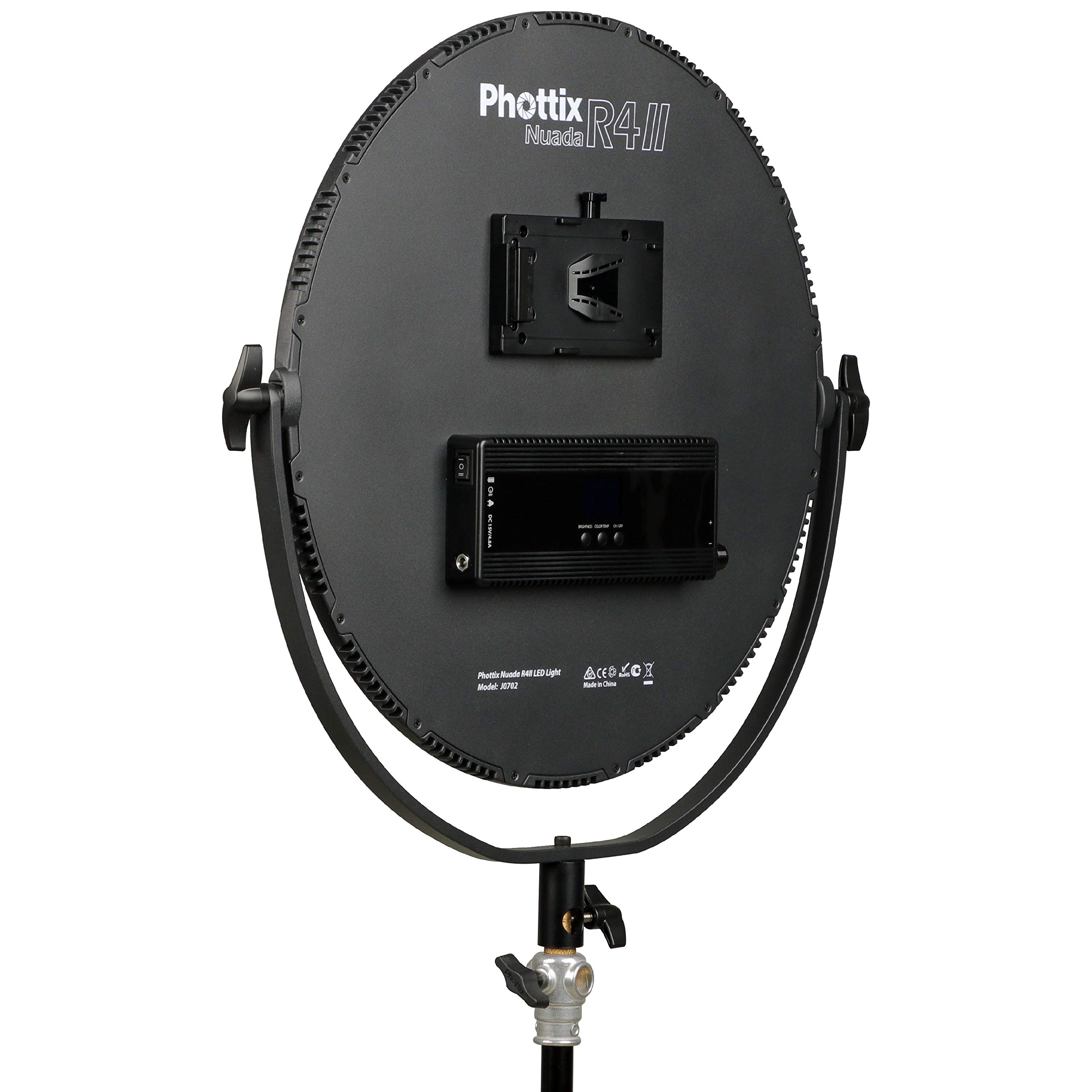 Amazon.co.jp: Phottix Nuada R4 II LED Light Video LED Light Max 
