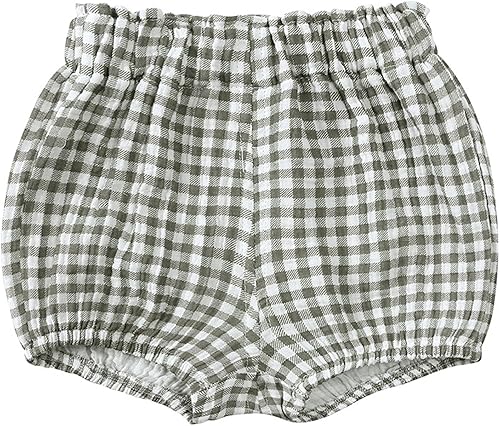 Miniatura 2 de Conjunto de 3 piezas de pantalones cortos para recién nacidos, para bebés, niñas y niños, mezcla de lino y algodón, lindos pantalones cortos