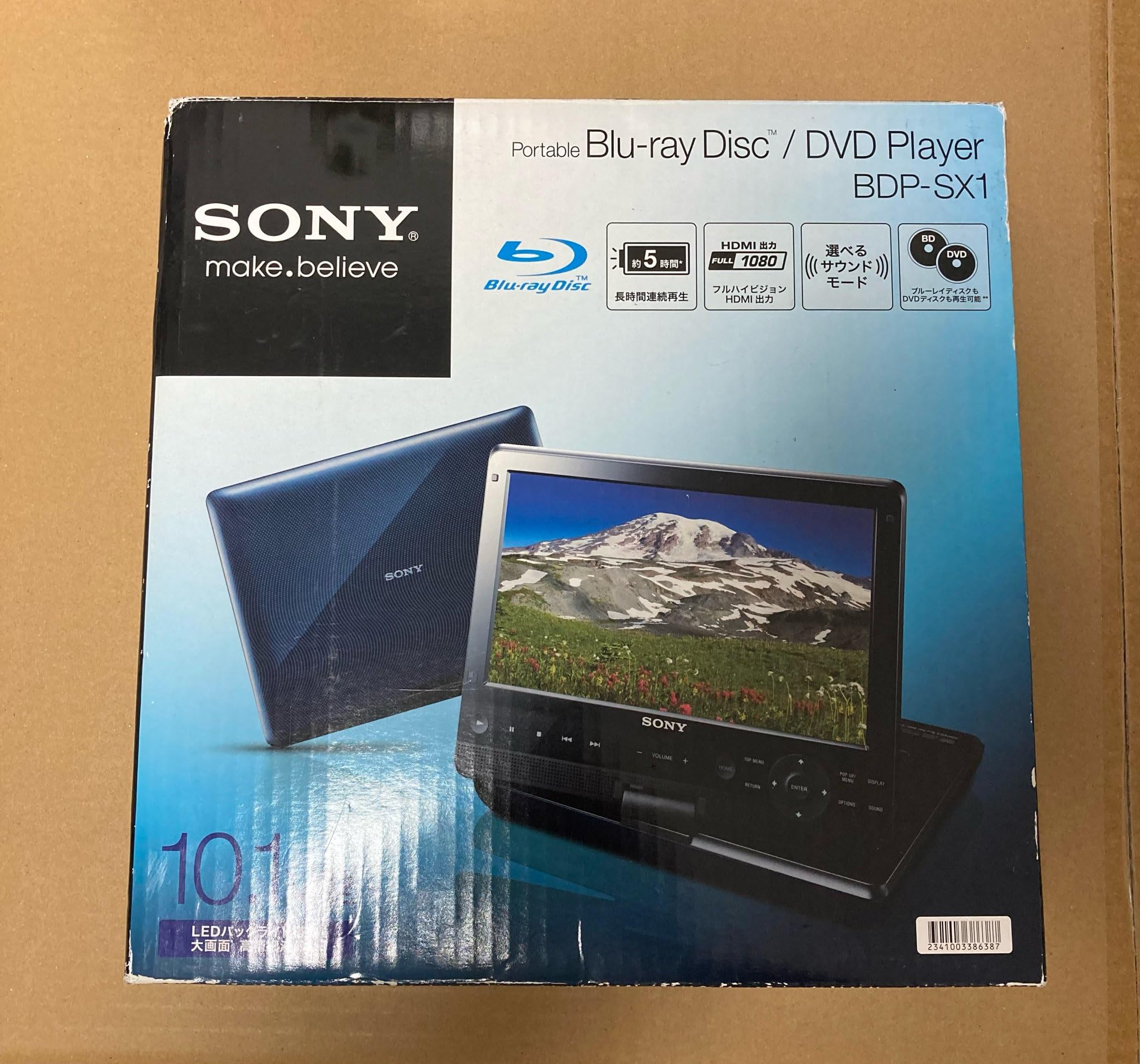 Amazon | SONY ポータブルブルーレイディスク/DVDプレーヤー BDP-SX1  