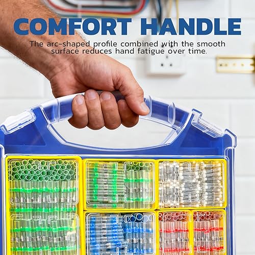 Miniatura 3 de haisstronica - Kit de 520 conectores para cable, terminales de conectores eléctricos impermeables para embarcaciones, electricidad, electrónica y
