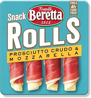 Fratelli Beretta Rolls Prosciutto Crudo e Mozzarella 60g