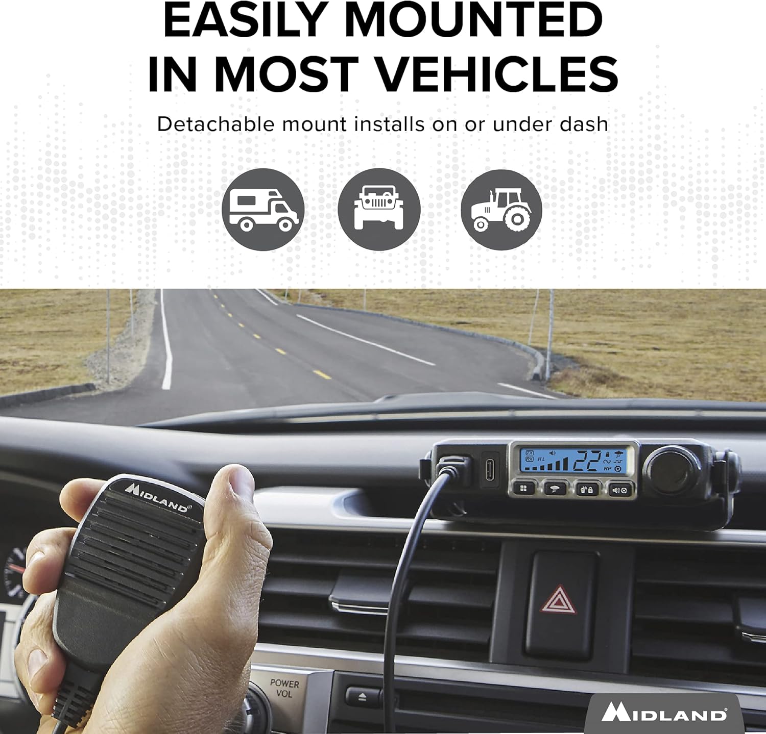 Amazon Crazy 🔥 Deals Midland - MXT115, 15 Watt GMRS MicroMobile Two-Way Radio - 8 Repeater Channels, 142 Privacy Codes, NOAA Weather Scan + Alert & External Magnetic Mount Antenna (Single Pack) (Black) Big Sale Midland - MXT115, 15 Watt GMRS MicroMobile Two-Way Radio - 8 Repeater Channels, 142 Privacy Codes, NOAA Weather Scan + Alert & External Magnetic Mount Antenna (Single Pack) (Black)