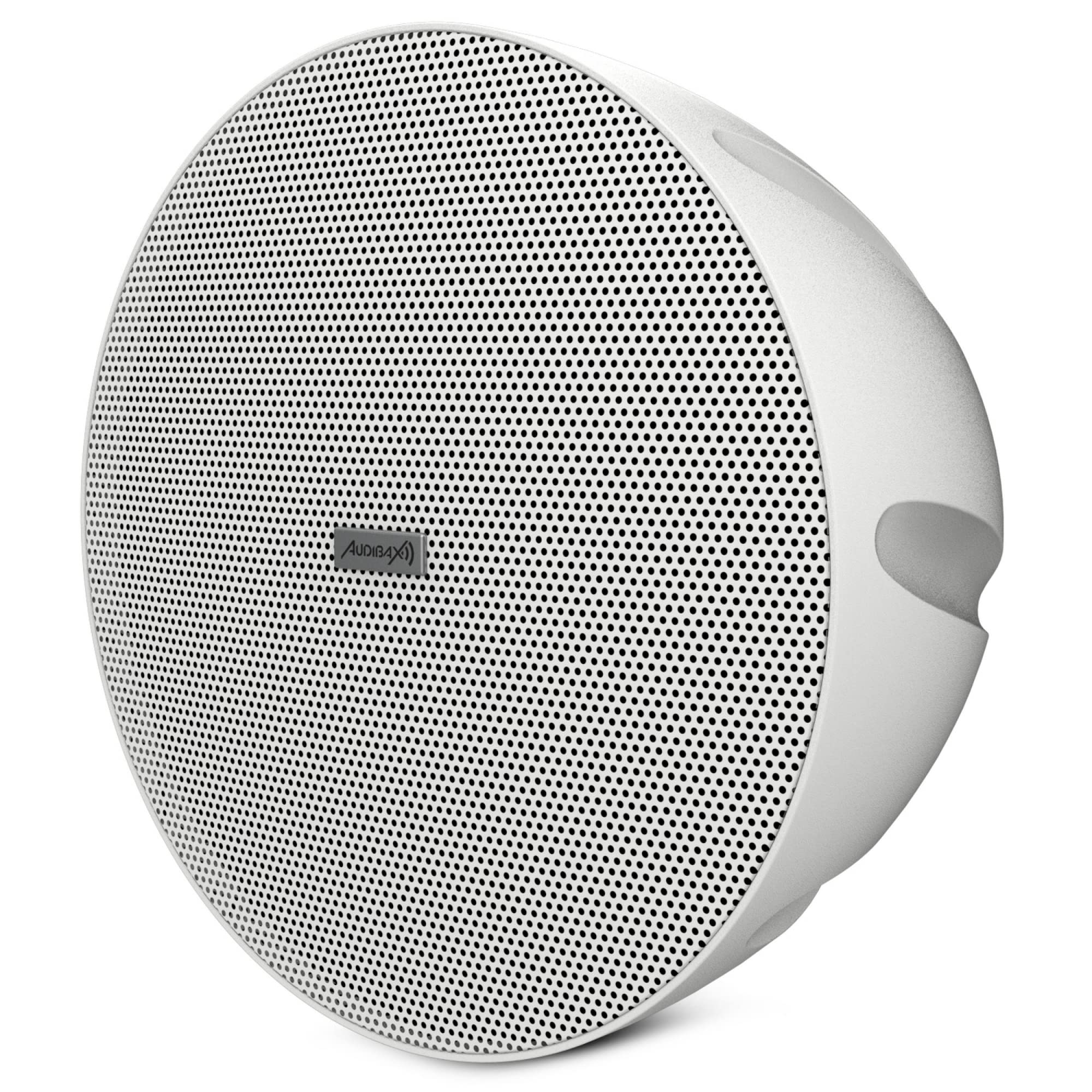 Audibax Drop 6 White - Enceinte Suspendue Passive - Puissance Réglable de 40W à 5W - Design Simple et Élégant - Enceinte Suspendue pour Plafond - Impédance en Ligne 100V