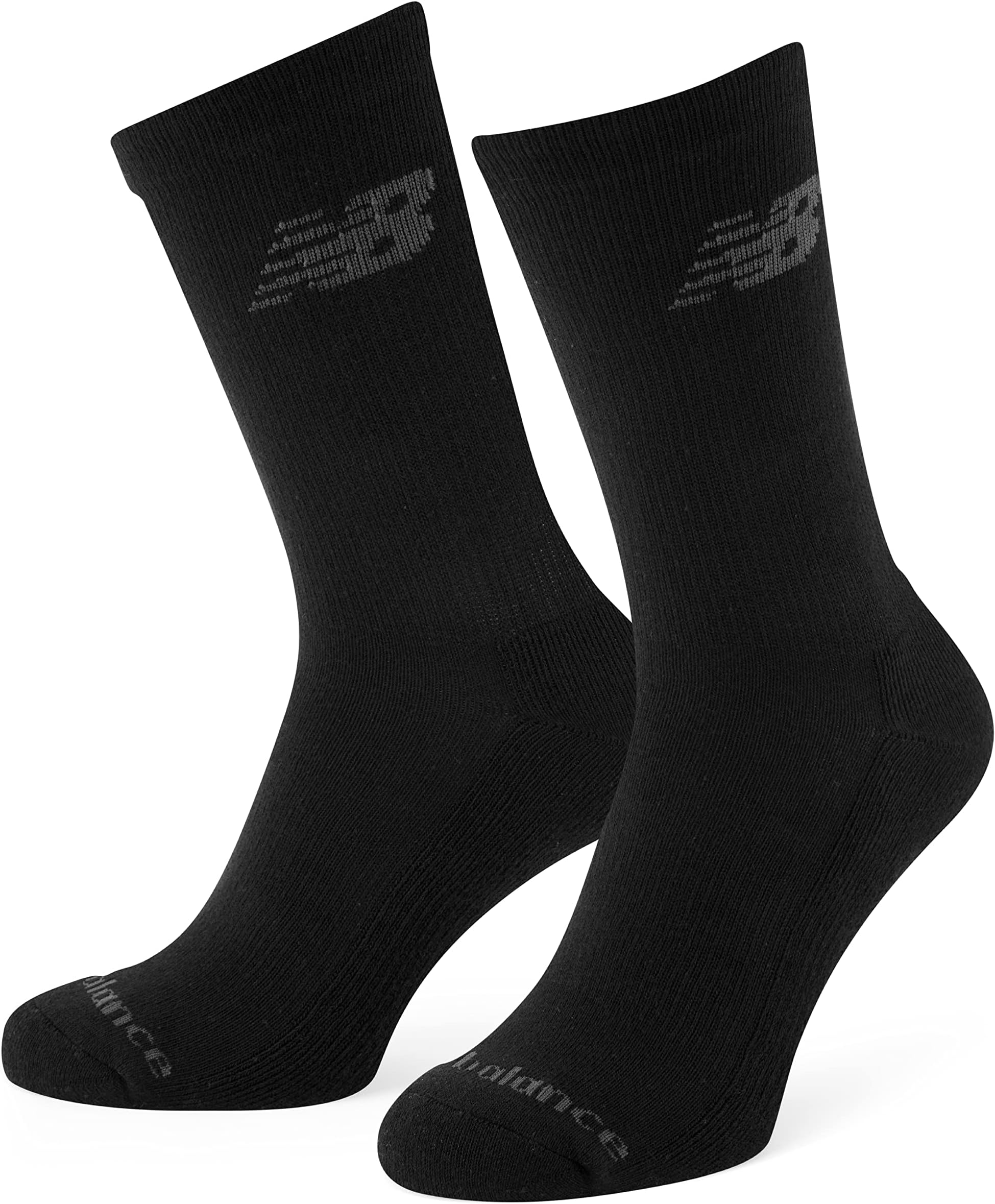 Unisex 3 Pack Crew Socks, White, M UK