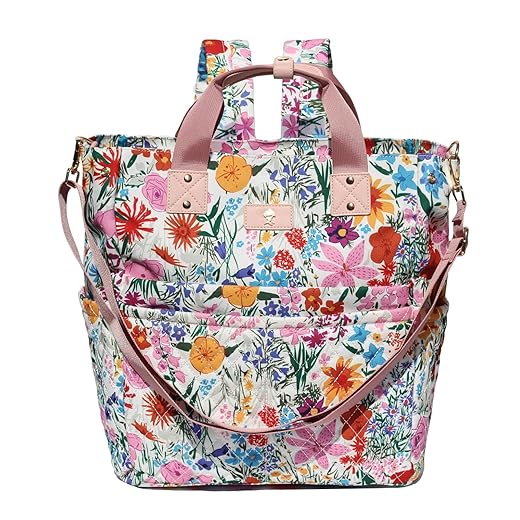 3-in-1 Diaper Tote Backpack with Insulation