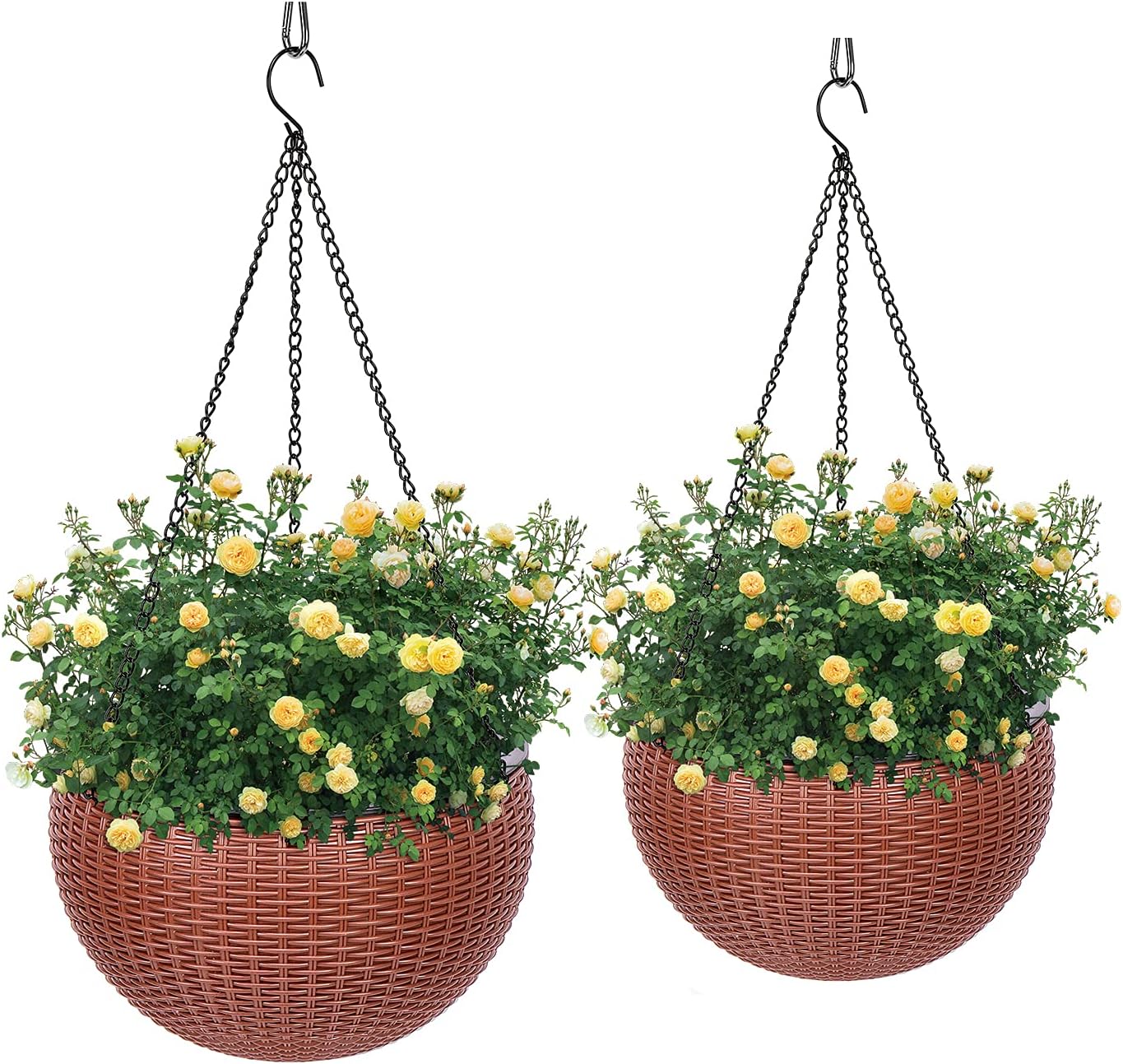 VIVOSUN Hanging Planters Self Watering Hanging Basket for