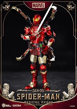Beast Kingdom Medieval Knight Spider-Man DAH-051 Dynamic 8-ction Figure