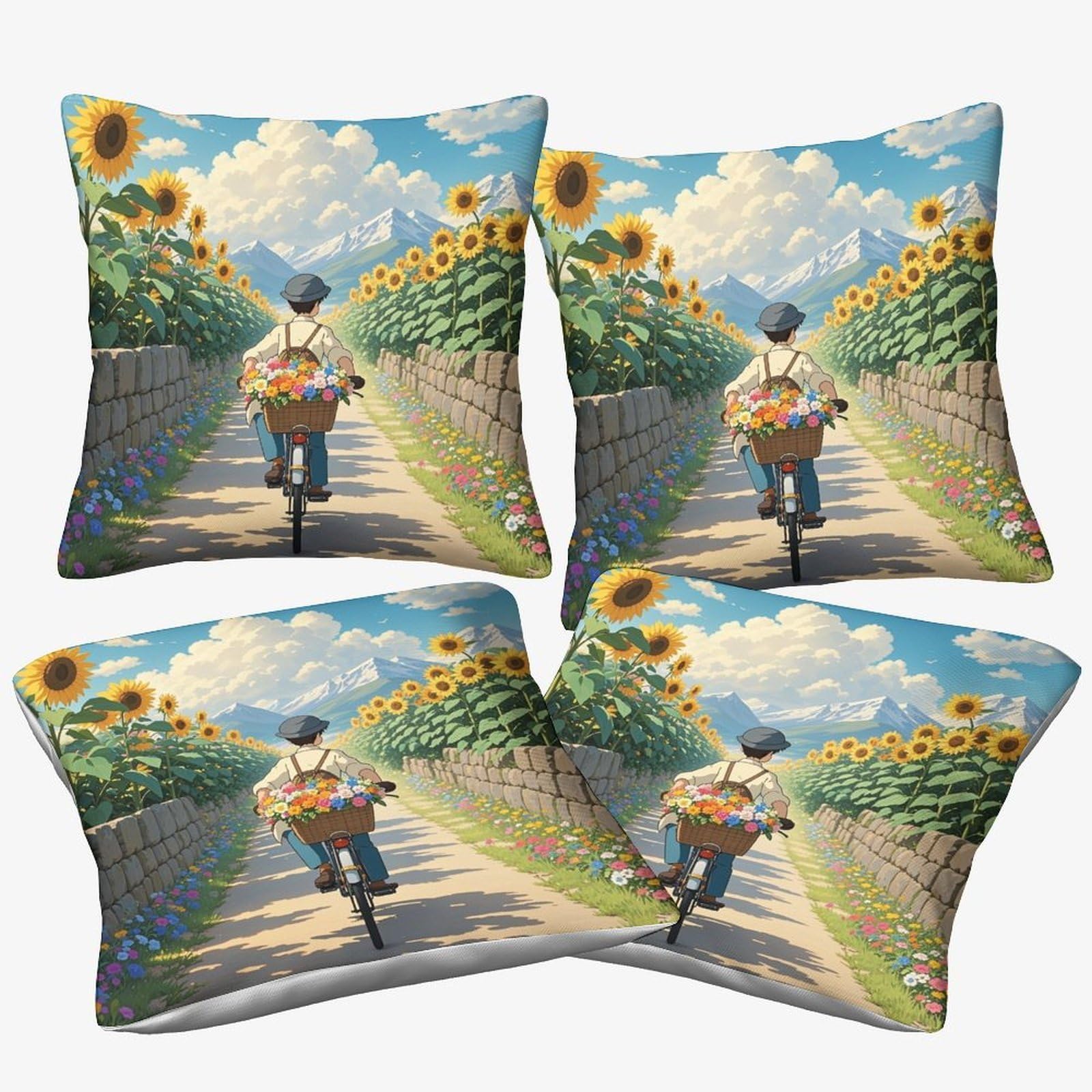 Taies de coussin Dream Carrées pour un salon cocooning et un lit douillet