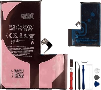 Replacement Battery A3011 Compatible with iPhone 15 Pro with Tools