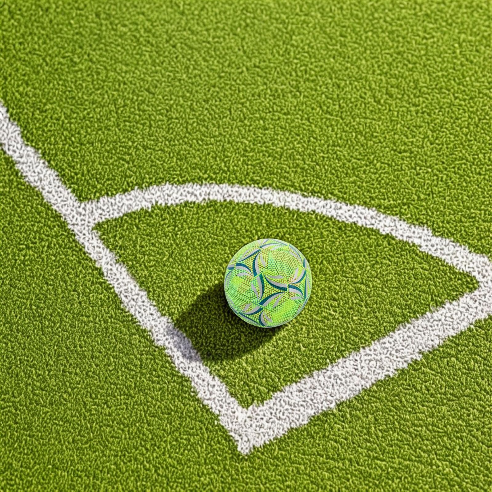 Balón de Fútbol Nocturno Resistente y Duradero Fluorescente para Entrenamiento y Partidos de Adultos y Jóvenes Seguro y Adaptable para Uso Diurno y Nocturno