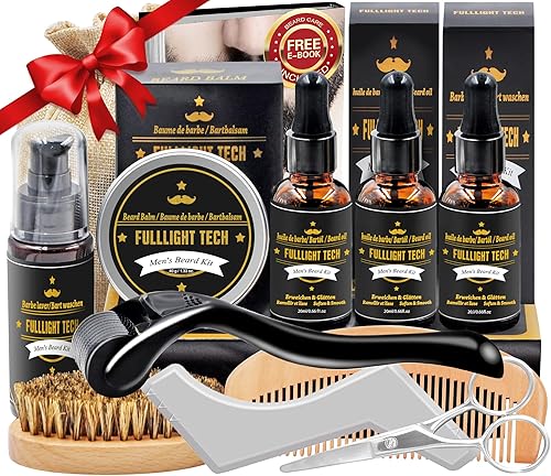Kit soin barbe complet coffret cadeau homme
