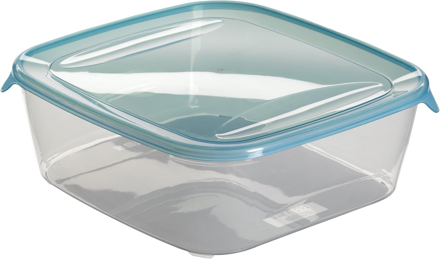 CURVER 180507 Fresh’N Go Airtight Square Storage Box Transparent/Blue