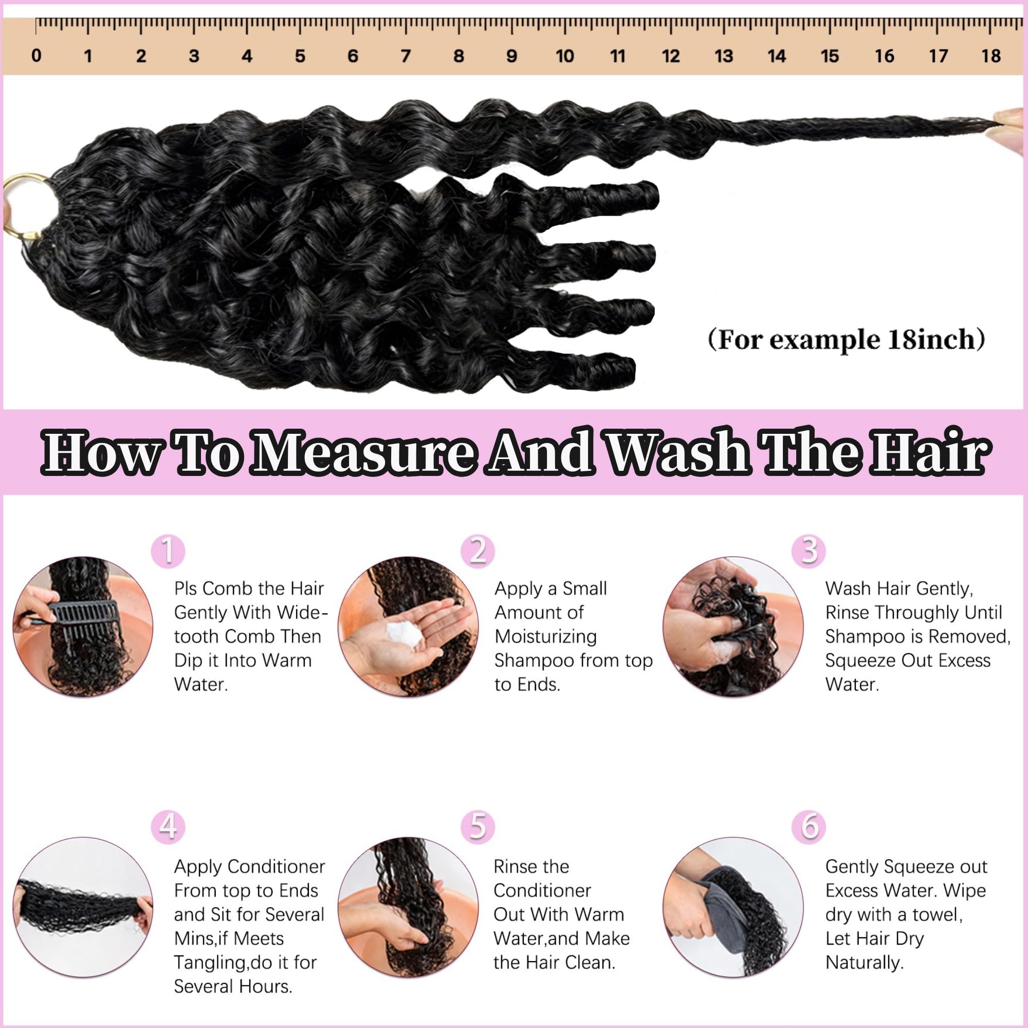 Miracle Knots Burmese Curly Human Hair Crochet Extensions