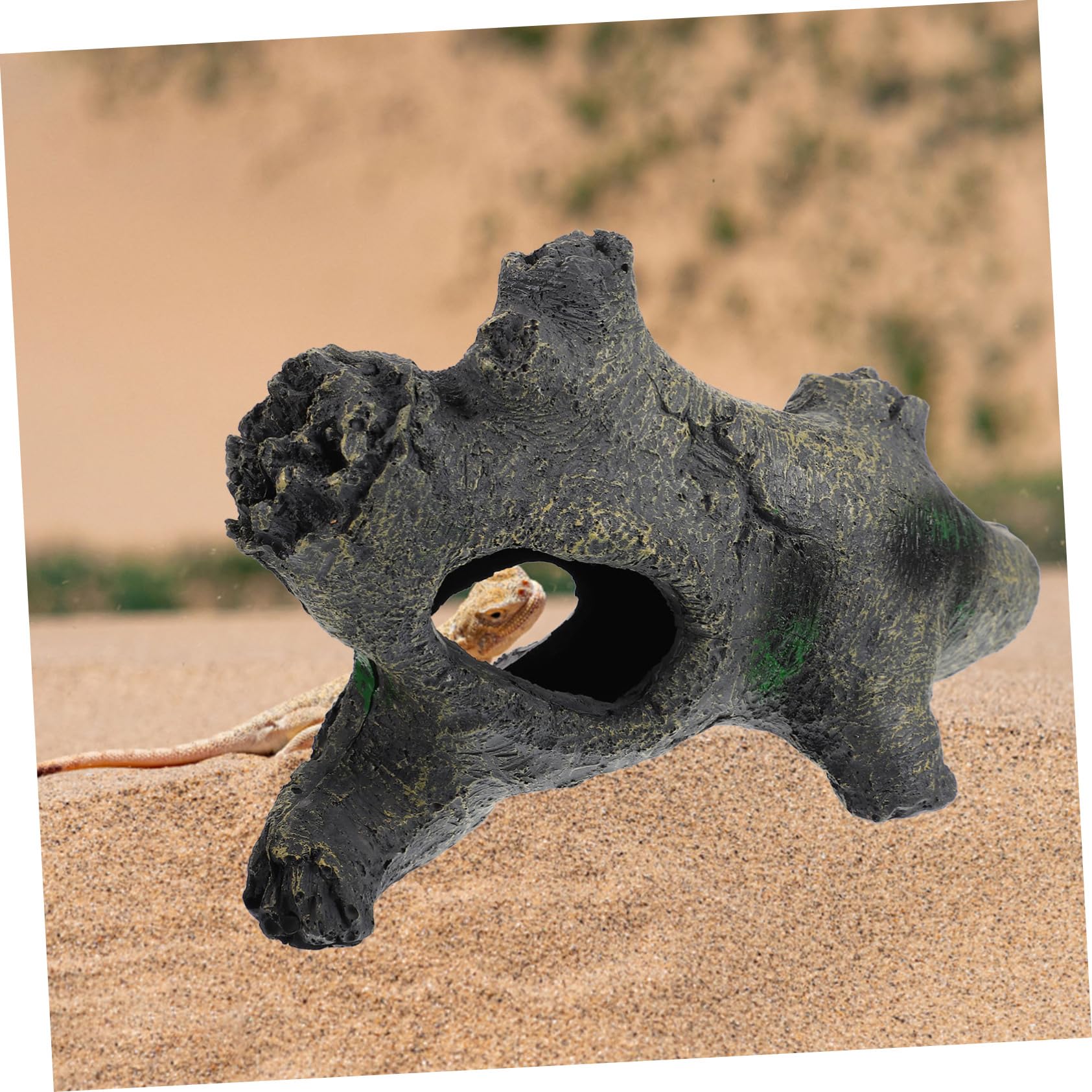 Escondite de Reptiles de Resina Forma de Cueva para Tortuga