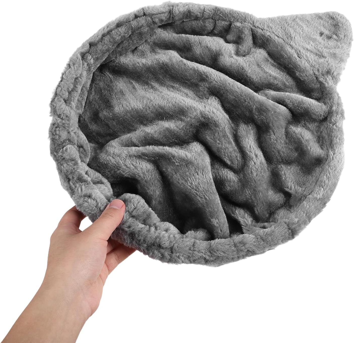 Cat Tree Tower Replacement Basket - Round Lounger Plush Hammock Bed - Hanging Accessories Secure Attachment for for Kitten Tower Climbing Frame Accessory