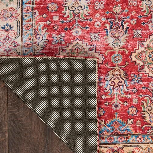 Miniatura 4 de Nourison Fulton - Alfombra de 1 pies 10 pulgadas x 5 pies, fácil de limpiar, no se desprende, para dormitorio, sala de estar, comedor, cocina (2 x 5)