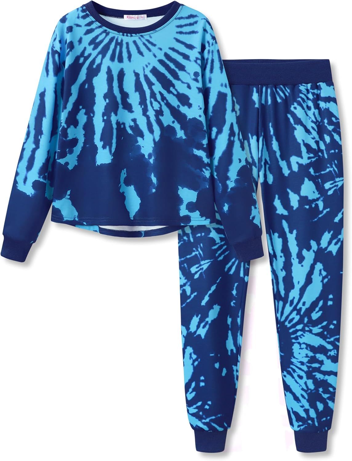 Topgal Soft Little/Big Girls Long Sleeve Crop Top & Joggers Fall Size 6-18