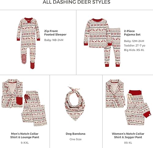 Miniatura 257 de Burt's Bees Baby Pijama para niña, 2 piezas, camiseta de manga larga y pantalones de algodón orgánico