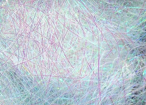 Miniatura 35 de Hareline Fly Tying 8″ Ice Wing Fiber – Synthetic Fly Tying Wing Material for Streamers, Dry Flies & Saltwater Patterns Gris,rojo (PEARL RED