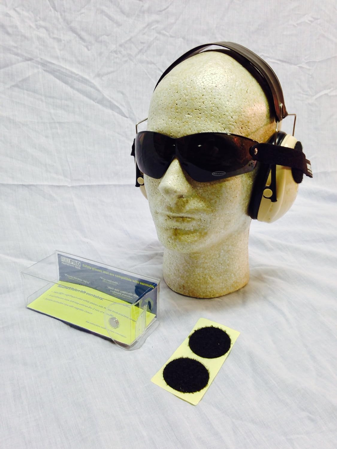 SoundVision Eye Protection - Eye and Ear Protection Kit - Traditional Style - Smoke Color - Adults - Various Activities - Unisex