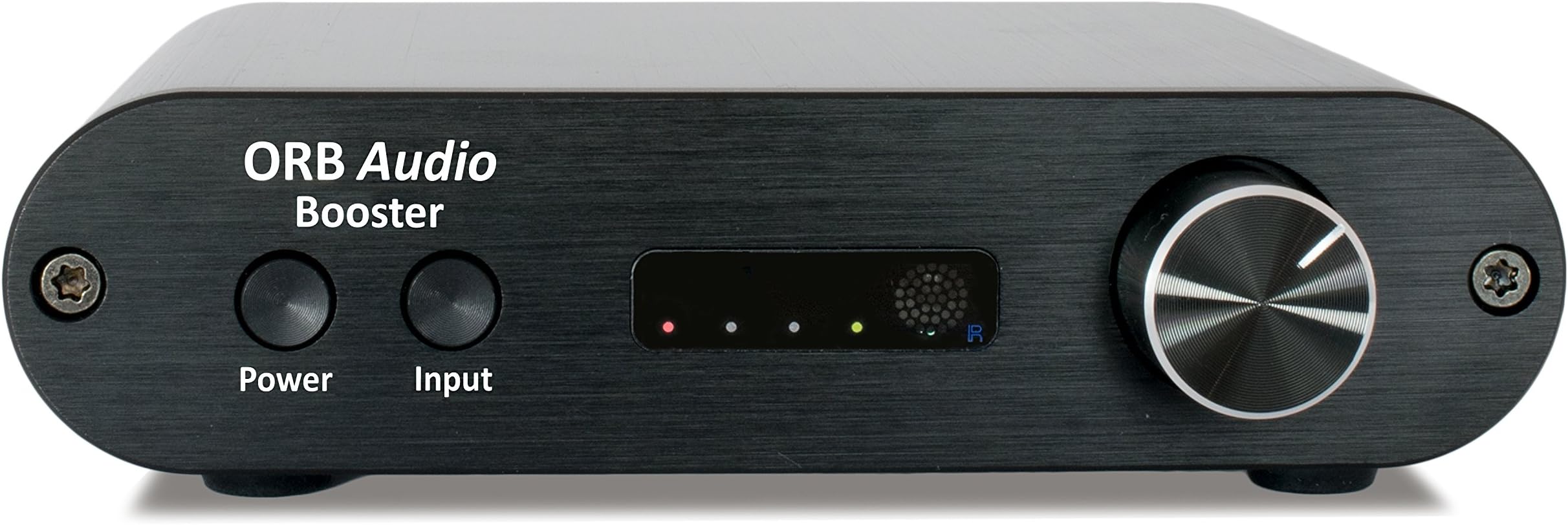 [Updated Version] Booster Mini Amplifier for TV and Stereo Speakers - Optical Input, Subwoofer Output and Remote Control, Voice Assist, Two Analog inputs and 5V USB power slot, 50 watts total output