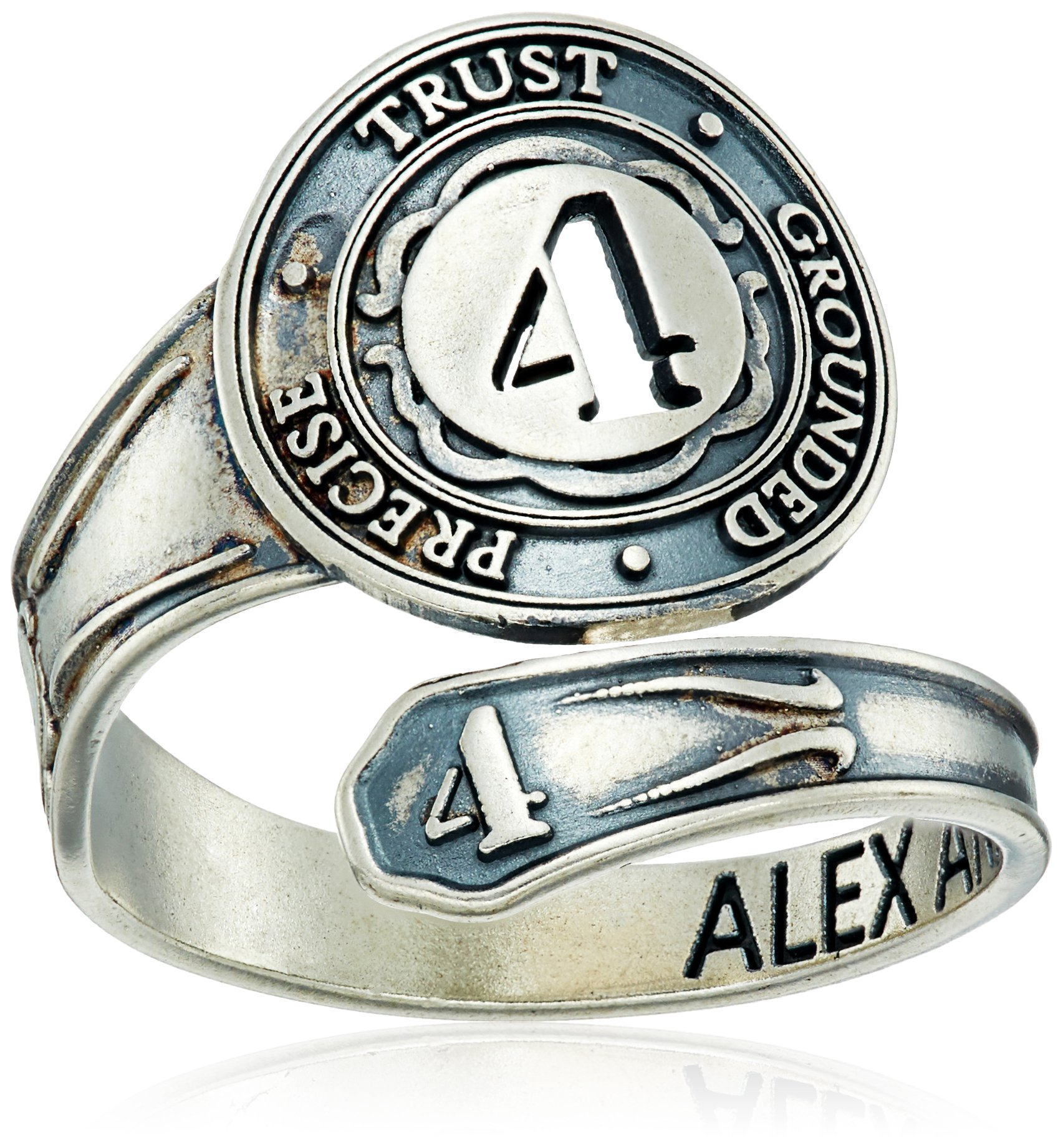 Alex and Ani Number 33 Spoon Ring | Teacher, Generous, and Compassion