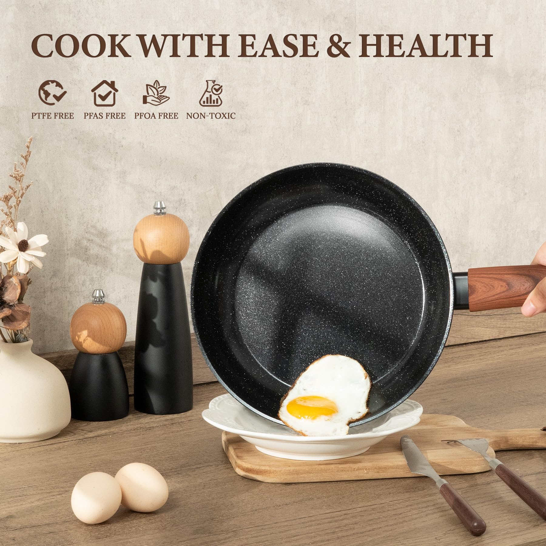 Coicur Ceramic Cookware Set - 26 Pcs Nonstick -3 Coicur Ceramic Cookware Set - 26 Pcs Nonstick -3