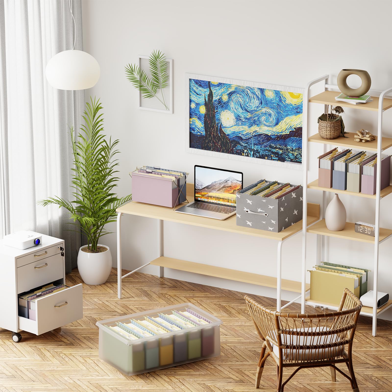 Kunststoff-Hängemappen, legale Größe, strapazierfähig, 7,6 cm, erweiterbare Rechtsmappen zum Abheften, Cabniet, 12 Stück, stabile Hängemappe mit extra Kapazität, Hängemappe mit Tabs