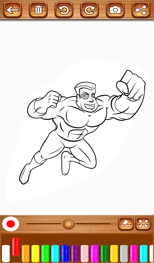 Superhero Coloring Book For Kids - App on Amazon Appstore