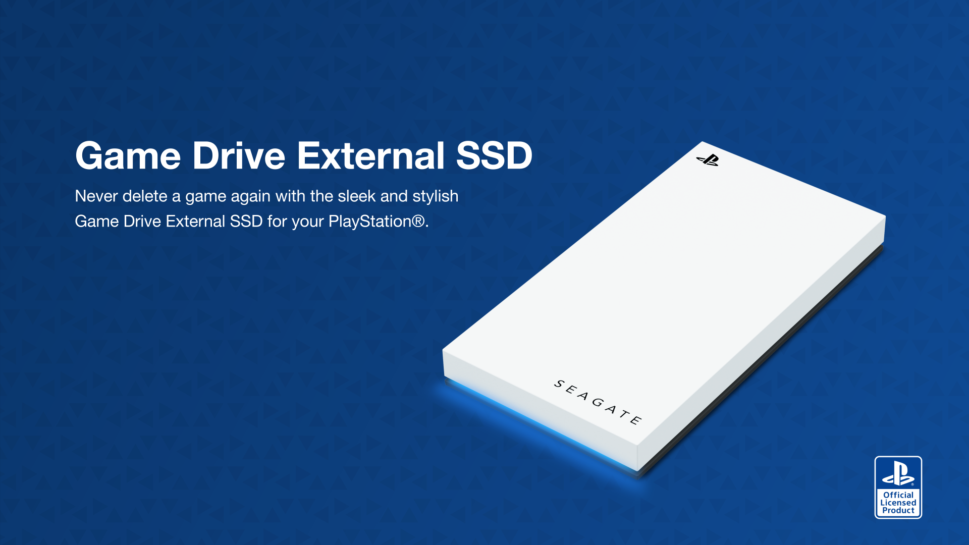 Ps4 2tb Playstation Seagate 2tb Game Drive Seagate PS5 Game Drive - Main Image