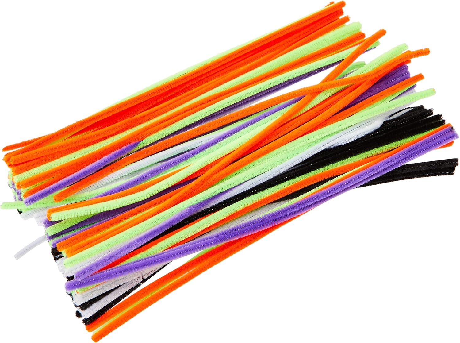 Baker Ross H1402 Halloween Pipe Cleaners - Pack of 120, for Children for Crafts Great for Spooky Crafting, Ornament Making or Trick or Treaters