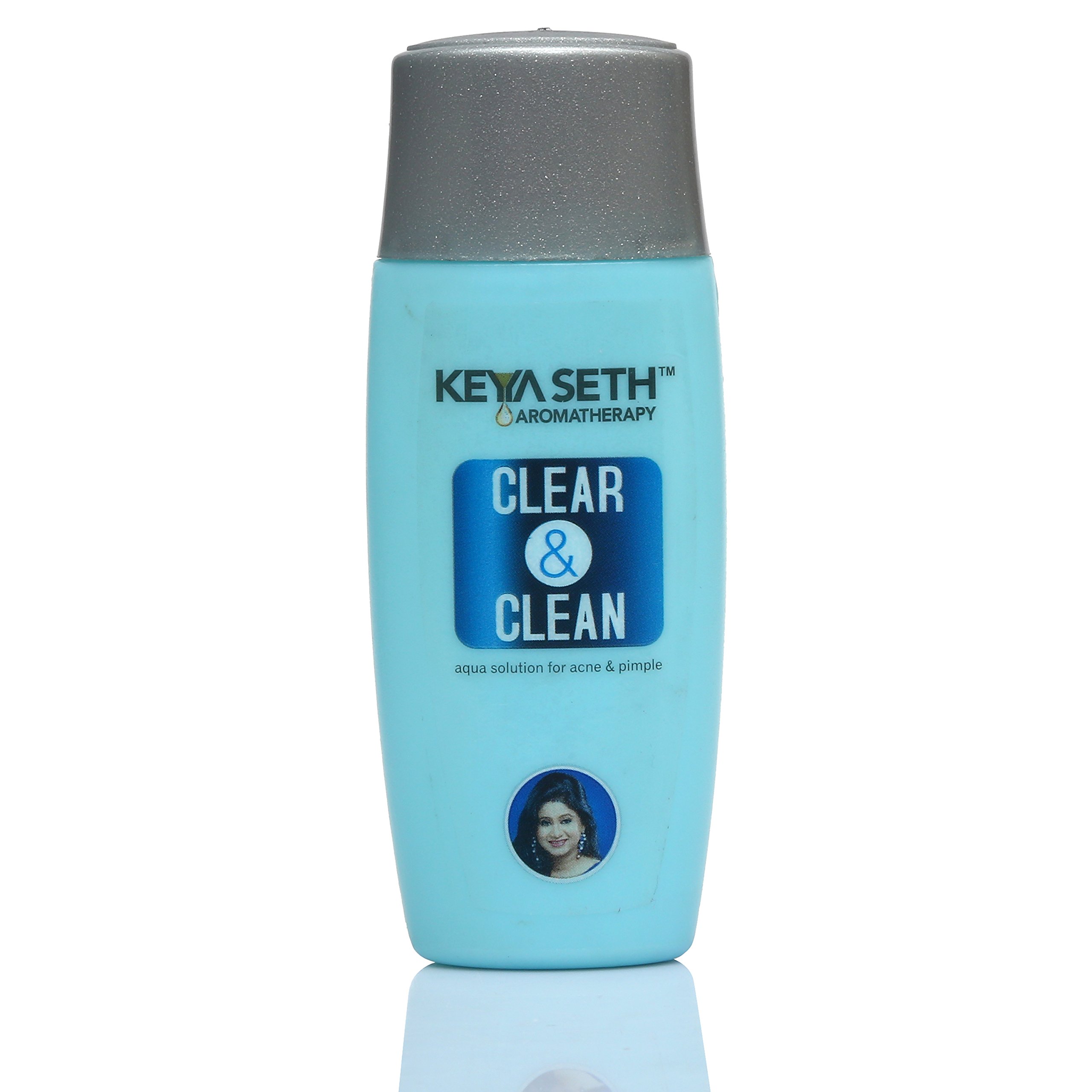 Keya Seth Aromatherapy Clean and Clear Aqua Solution for Acne and Pimple, (50ml)