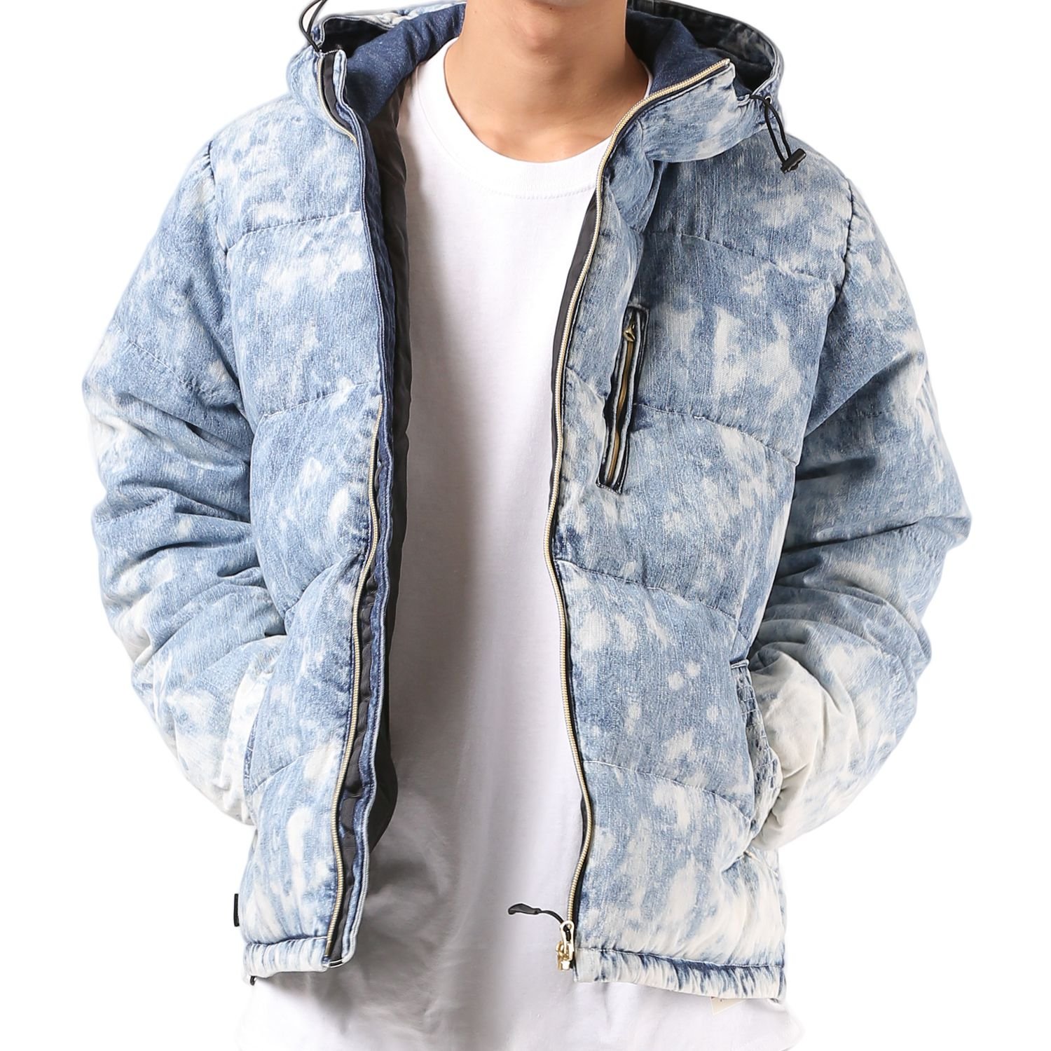 Amazon.co.jp: roial ロイアル メンズ ダウン ジャケット DW45  