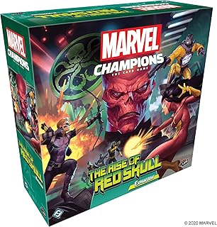 Marvel Champions: The Card Game: The Rise of Red Skull Campaign Expansion - Strategy Card Game for Adults and Teens - Ages 14+ - 1-4 Players - Avg. Playtime 45-90 Minutes - by Fantasy Flight Games