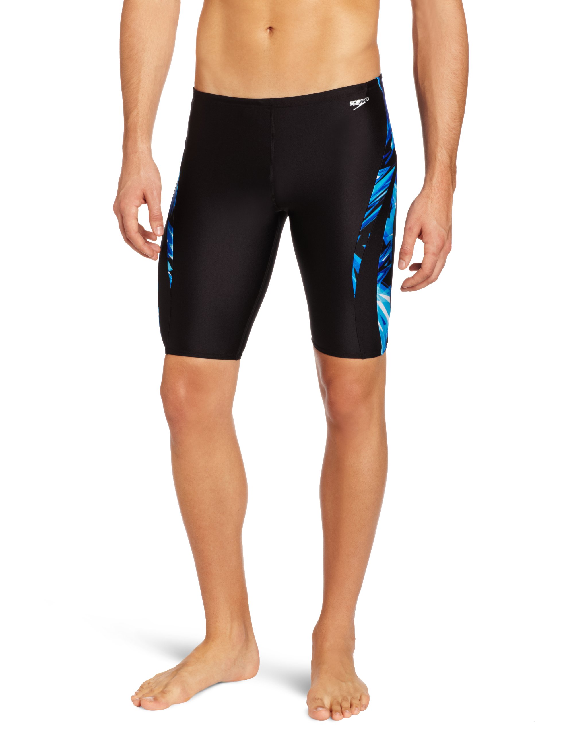 Speedo Men's Xtra Life Lycra Vortex Splice Jammer Swimsuit