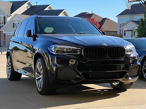 Miniatura 7 de Parrilla de repuesto frontal compatible con BMW X5 Series F15 X6 Series F16 X5M F85 X6M F86 (2015-2019)
