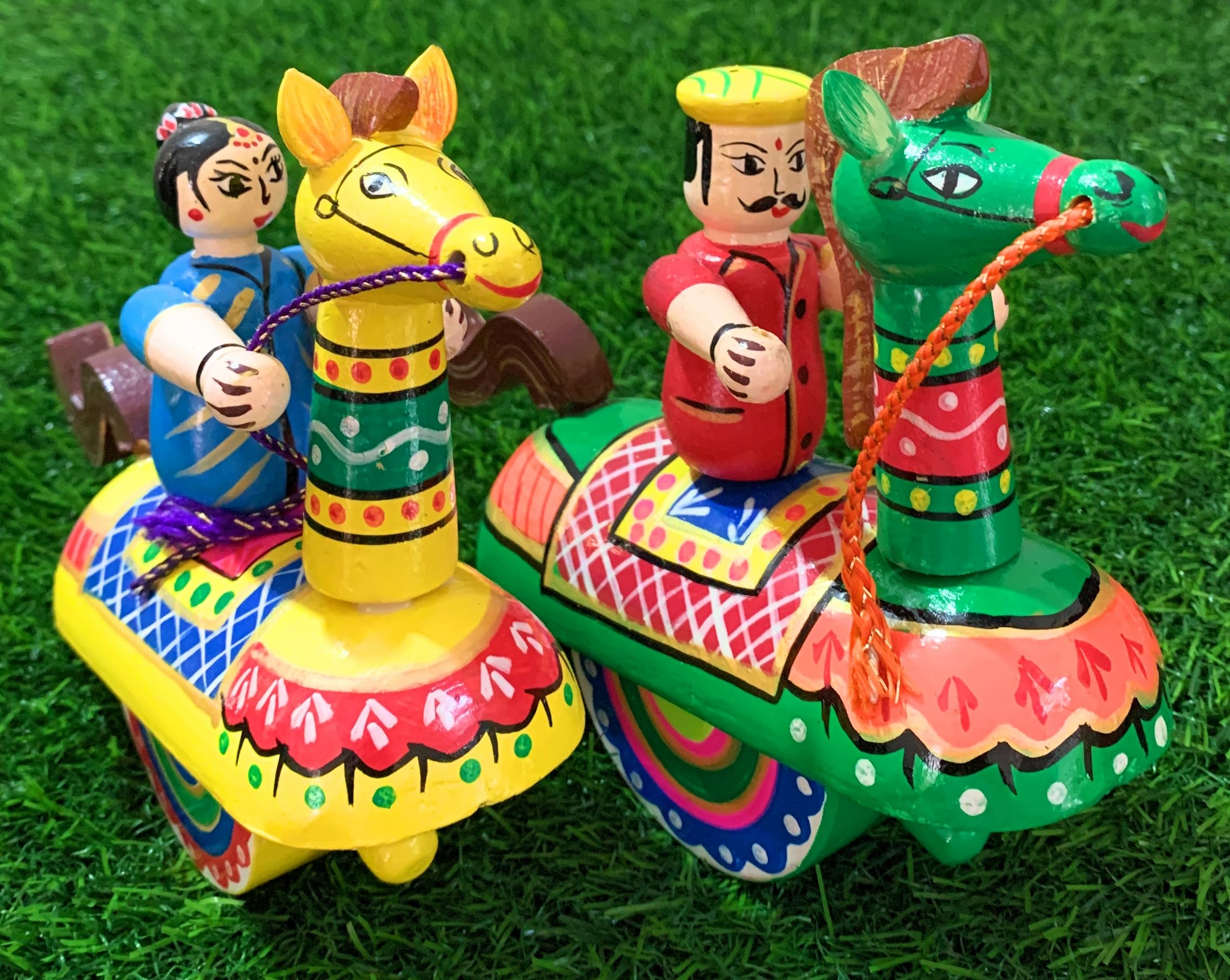 Crafts India® Handcrafted Wooden Procession Dolls Kelu Gombe Jodi - 14cms (B0CBHMJ3MJ) Amazon Price History, Amazon Price Tracker