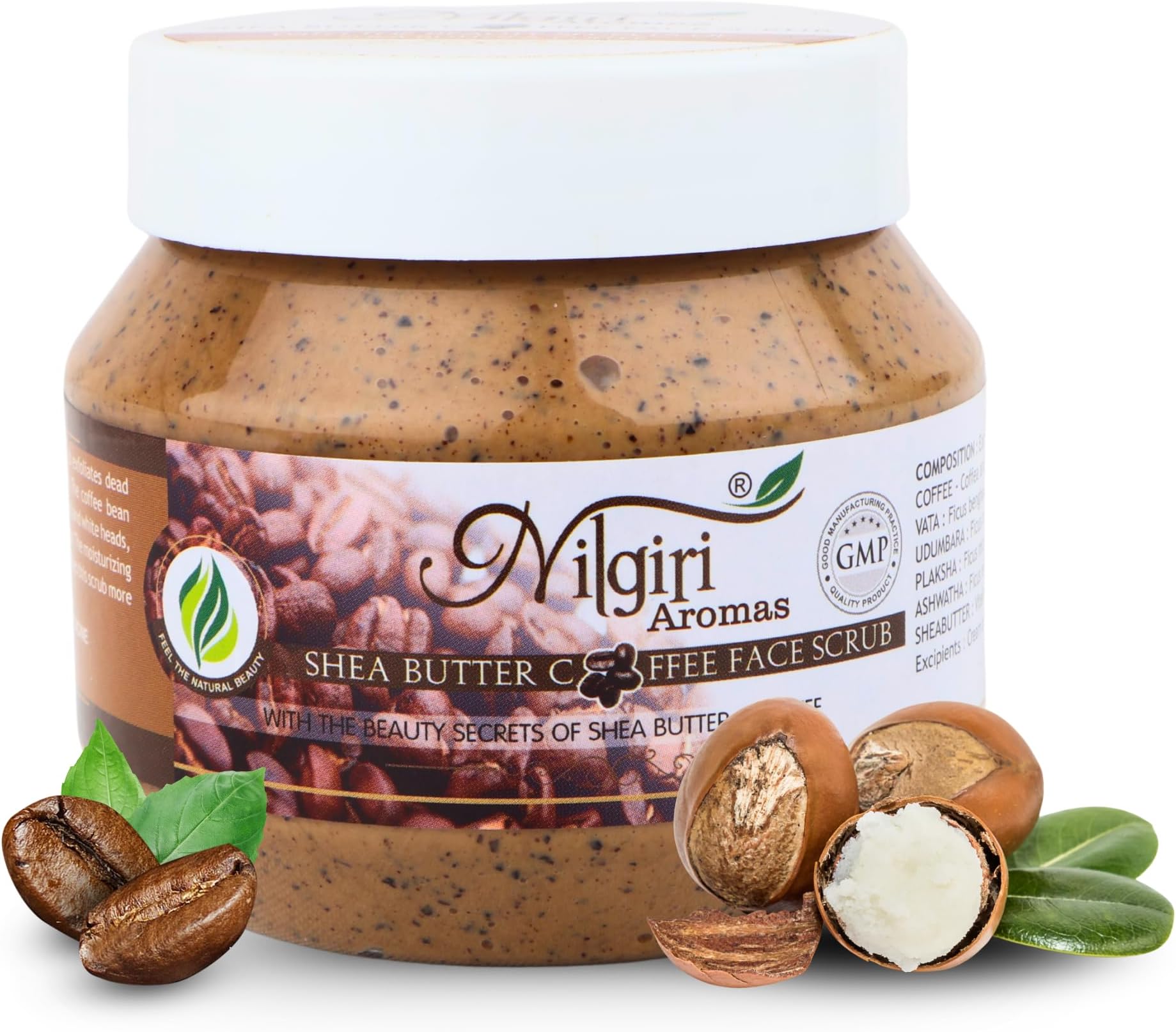 Nilgiri Aromas Sheabutter Coffee Face Scrub 200 Gm ()