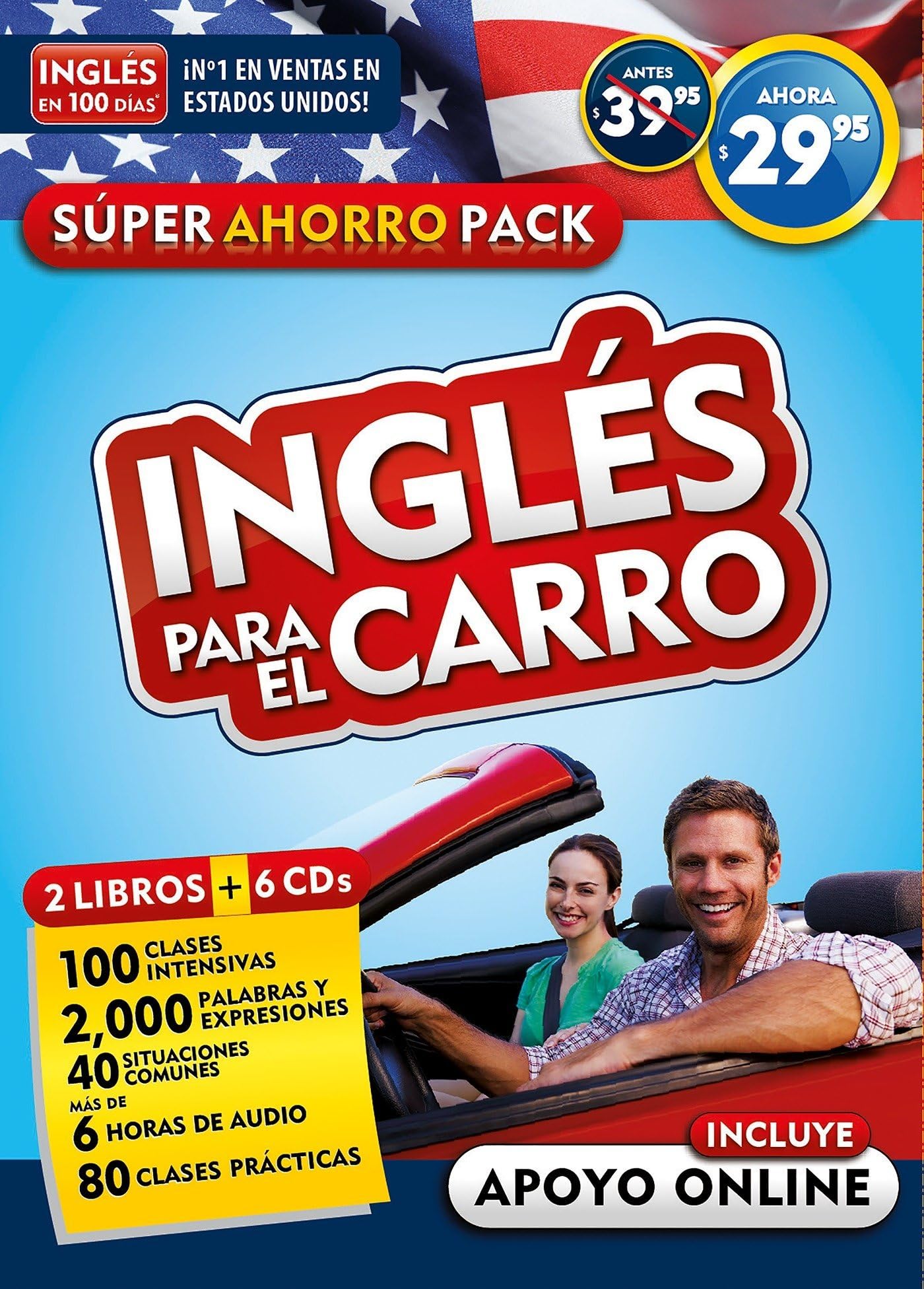 Curso de inglés para el carro (Inglés en 100 días) / English in the Car. Ahorro Audio Pack