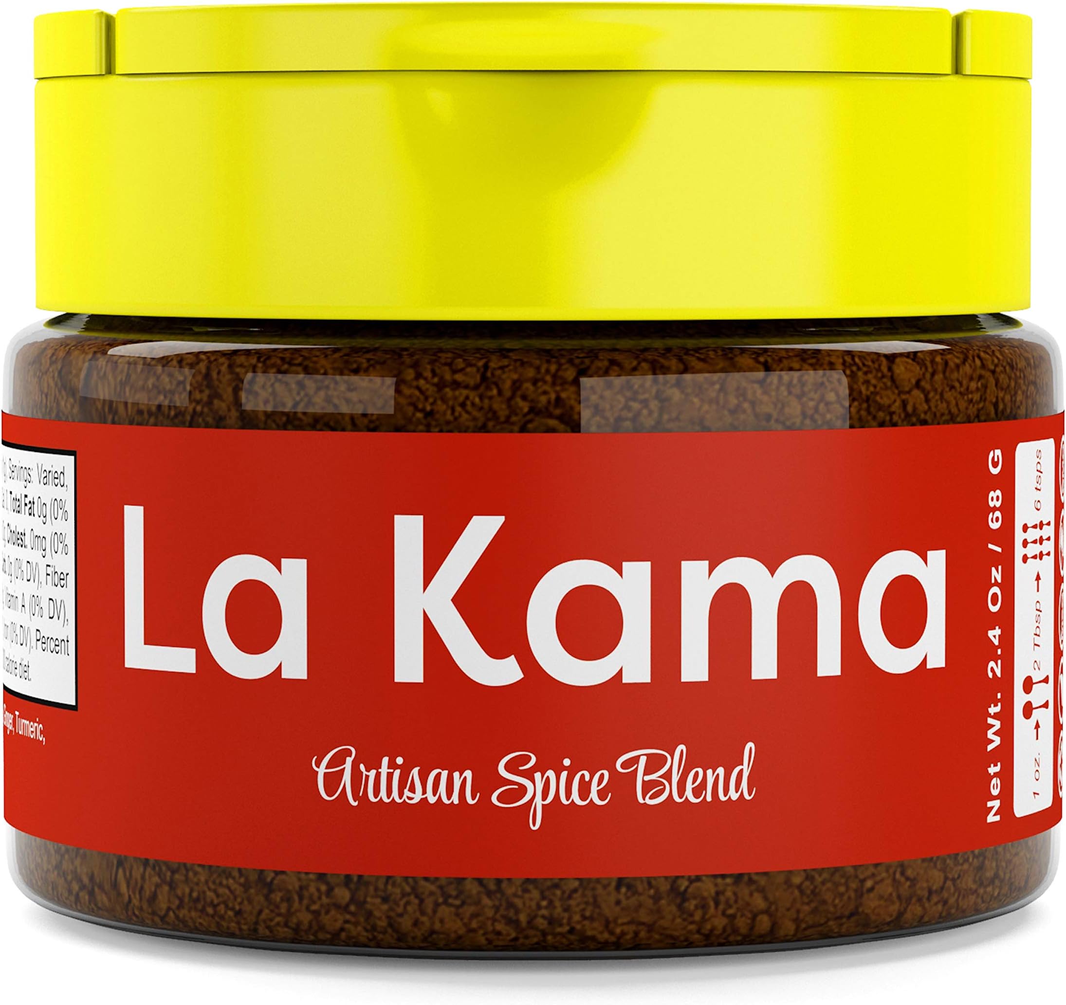 USIMPLY SEASON LIFE BOLDLY FLAVORED USimplySeason La Kama Spice (2.4 oz) - Flavorful Moroccan Blend for Stews and Tagines - No Salt, Vegan, Non-GMO, Made in USA