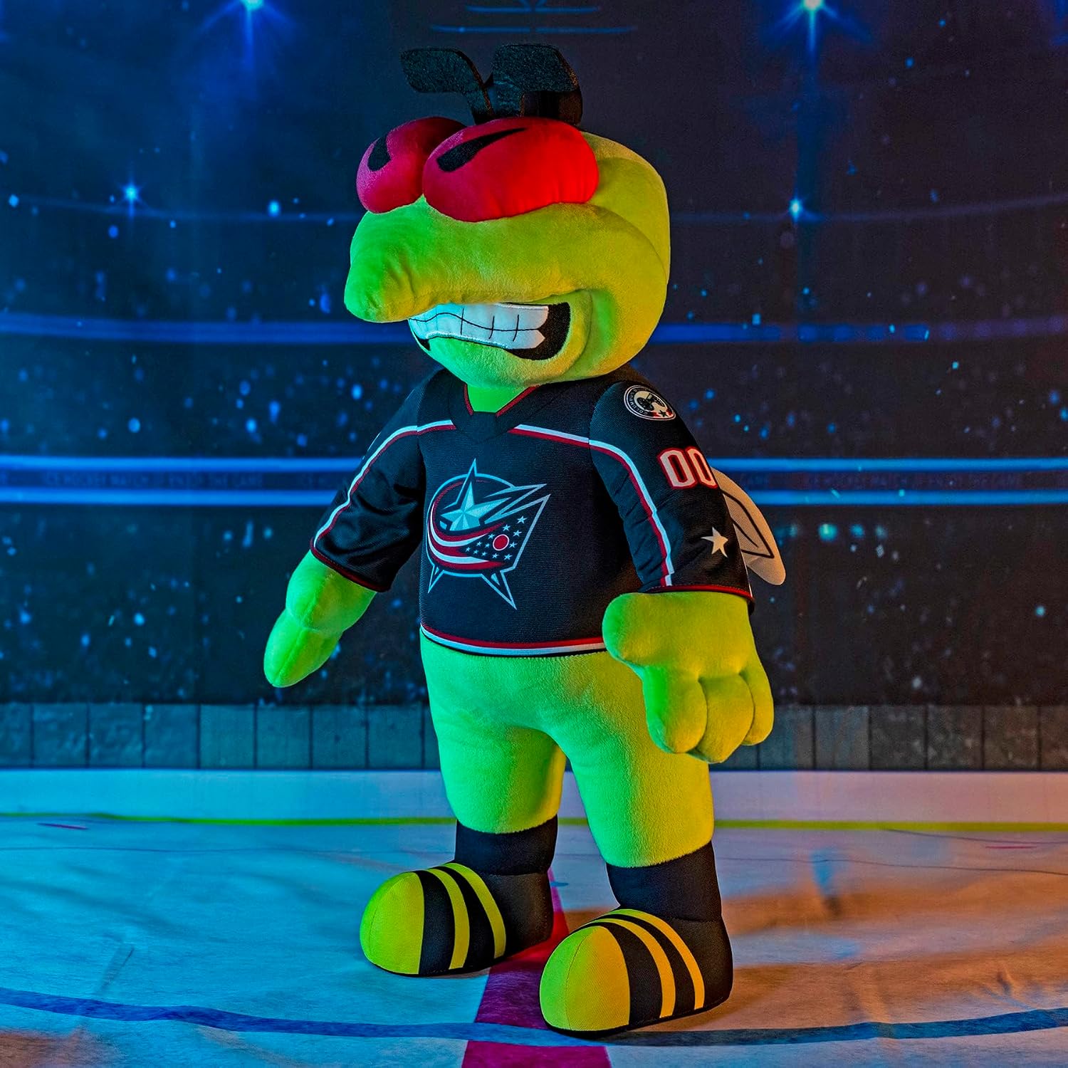 Bleacher Creatures Columbus Blue Jackets Stinger 20" Jumbo Plush Figure- A Mascot for Play or Display
