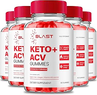 Blast Keto ACV Gummies, Keto Blast ACV Gummies, Blast Keto + ACV Gummys Supplement - Maximum Strength, All Natural Support Formula Keto+ACV, Official BlastKeto Premium Gummy Reviews (5 Pack)