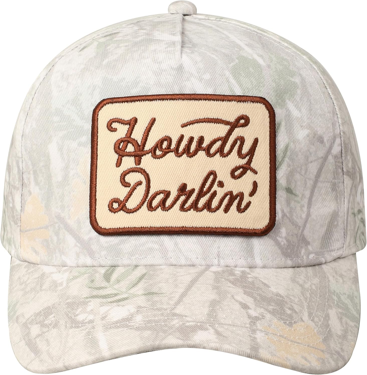 MIRMARU Premium 5-Panel Camouflage Trucker Baseball Cap with Embroidered Design for Men & Women