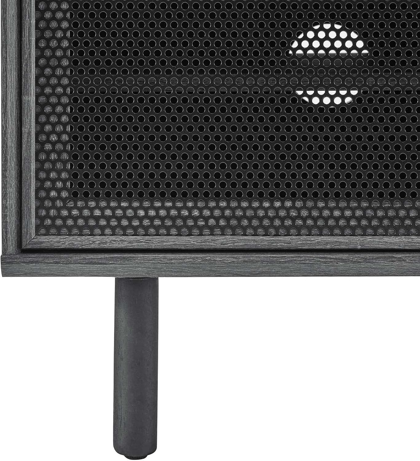 Modway Kurtis MDF and Particleboard TV Stand for TVs up to 52" in Charcoal
