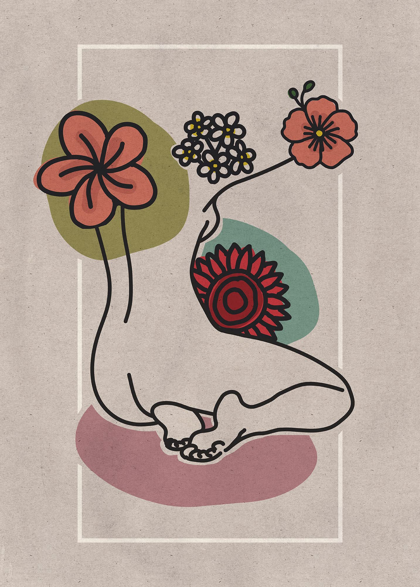 Komar Wandbild Rosalie – 50 x 70 cm